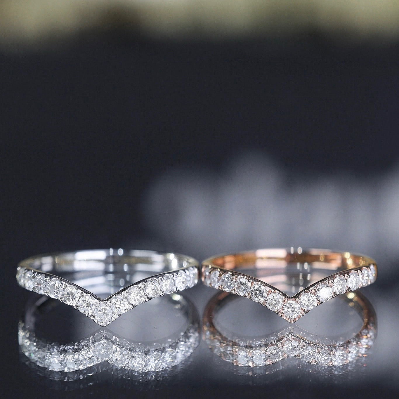 《GLITZY皇牌》天然鑽石線戒 Eternity Ring