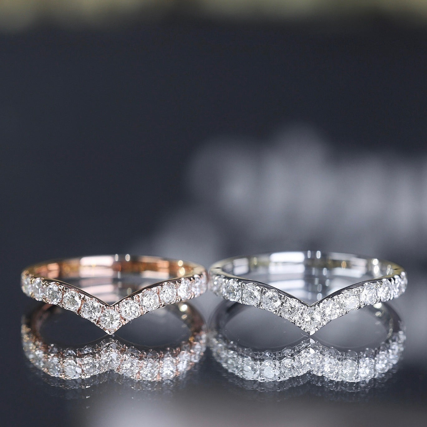 《GLITZY皇牌》天然鑽石線戒 Eternity Ring