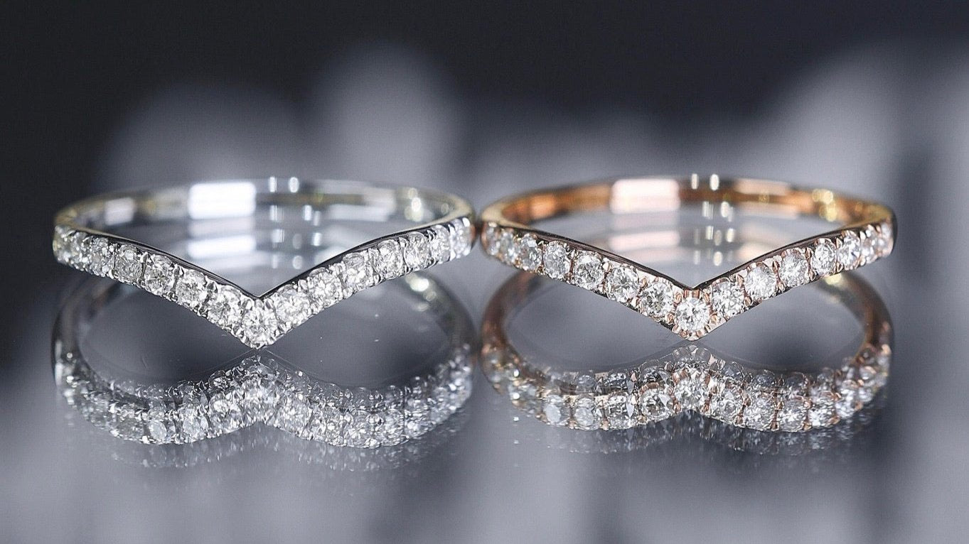 《GLITZY皇牌》天然鑽石線戒 Eternity Ring