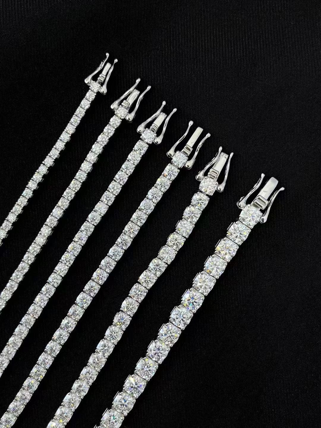 培育鑽石 滿鑽Tennis Bracelet